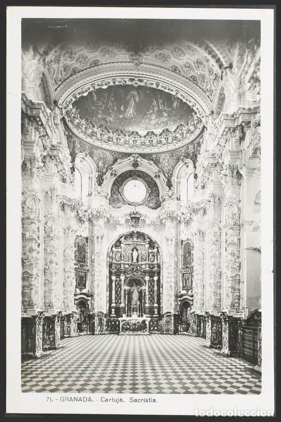 Postales: Granada. GRANADA. Catedral. Sacrist&iacute;a. - Foto 1