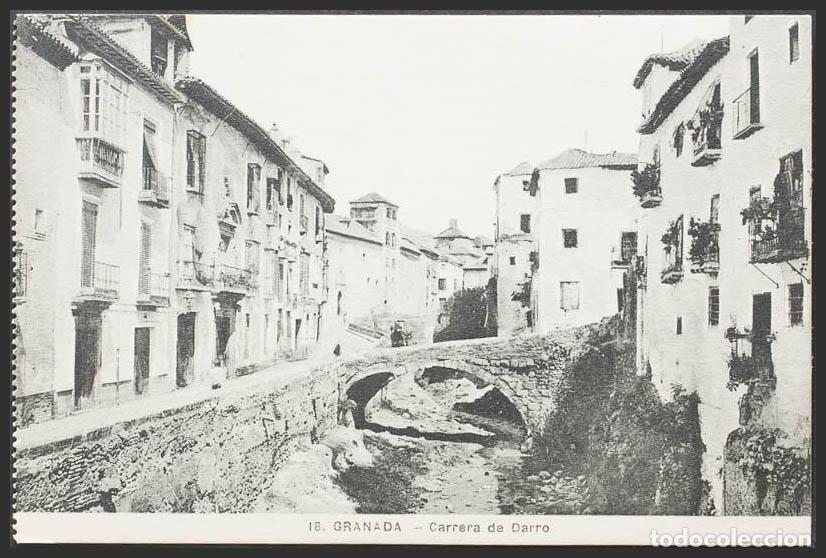 Postales: Granada. GRANADA. Carrera del Darro. - Foto 1