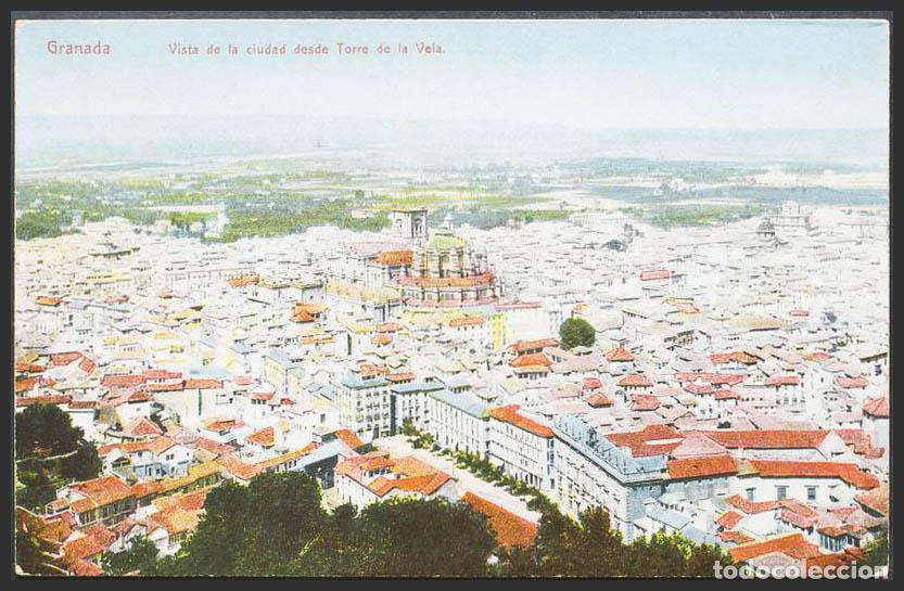 Postales: Granada. GRANADA. Vista desde la Torre de la Vela. - Foto 1