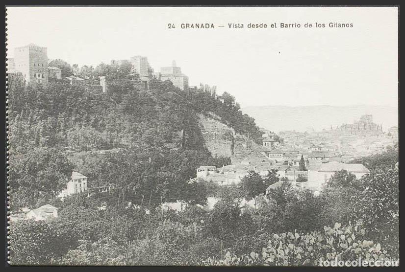 Postales: Granada. GRANADA. Vista desde el Barrio de los Gitanos. - Foto 1