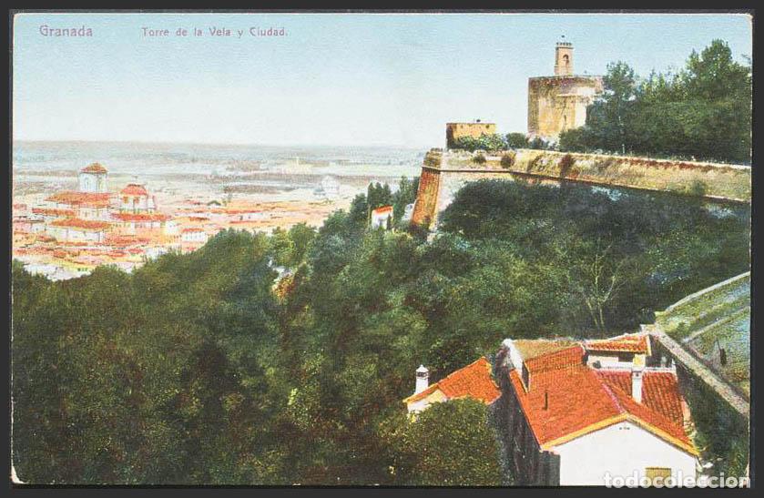 Postales: Granada. GRANADA. Alhambra Torre de la Vela. - Foto 1