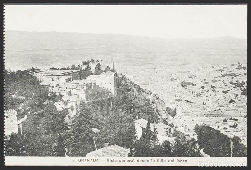 Postales: Granada. GRANADA. Vista general desde la Silla del Moro. - Foto 1