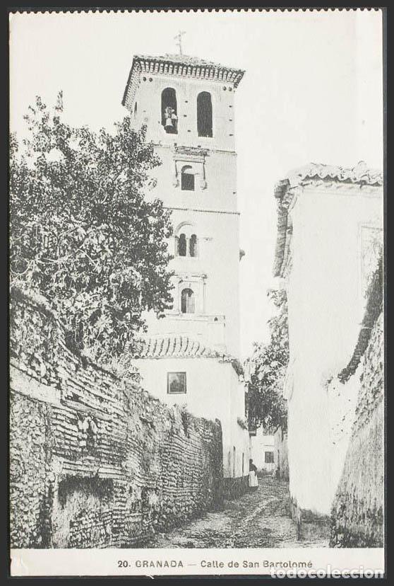 Postales: Granada. GRANADA. Calle de Asn Bartolom&eacute;. - Foto 1