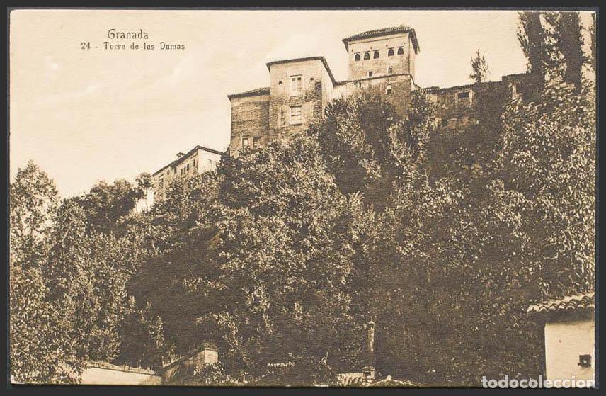 Postales: Granada. GRANADA. Torre de las Damas. - Foto 1