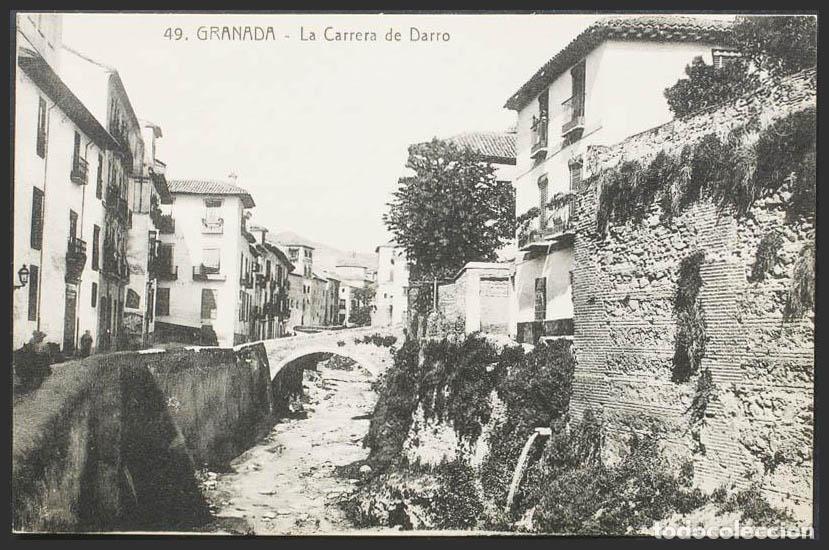 Postales: Granada. GRANADA. Carrera del Darro. - Foto 1