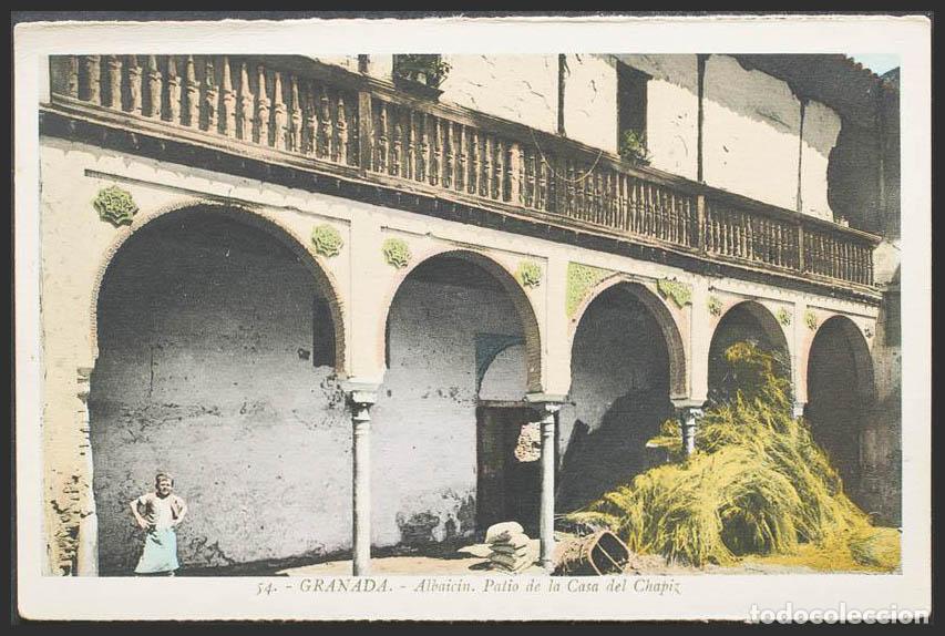 Postales: Granada. GRANADA. Patio de Chapiz - Foto 1