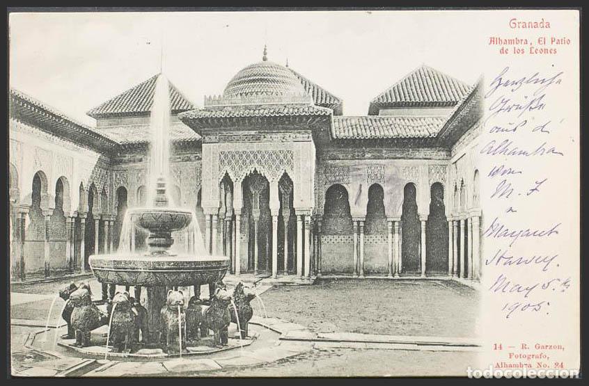 Postales: Granada. GRANADA. Alhambra. Patio de los leones. - Foto 1
