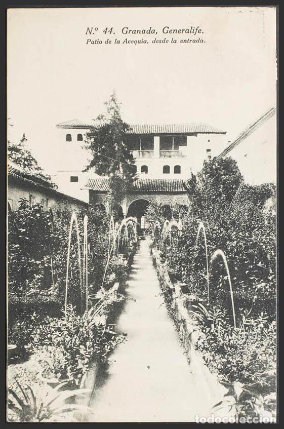 Postales: Granada. GRANADA. Generalife. Patio de la Acequia. - Foto 1