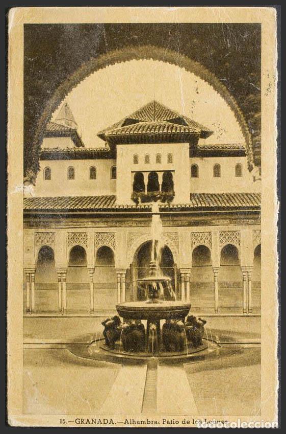 Postales: Granada. GRANADA. Alhambra. Patio de los Leones. - Foto 1