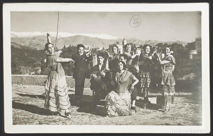 Postales: Granada. GRANADA. Danza de Gitanos. - Foto 1
