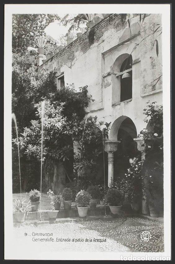 Postales: Granada. GRANADA. Generalife. Patio de la Acequia. - Foto 1