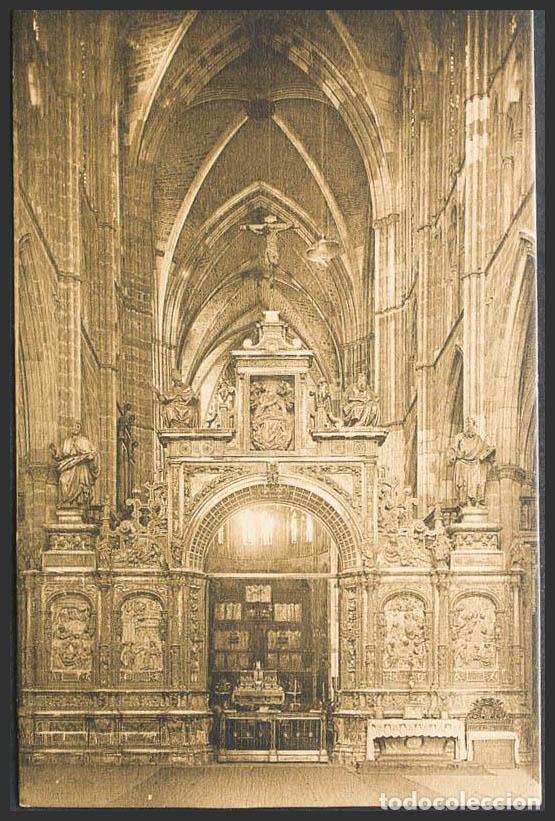 Postales: Le&oacute;n. LEON. Catedral de Le&oacute;n. Trascoro. - Foto 1