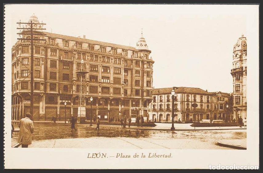 Postales: Le&oacute;n. LEON. Plaza de la Libertad. - Foto 1