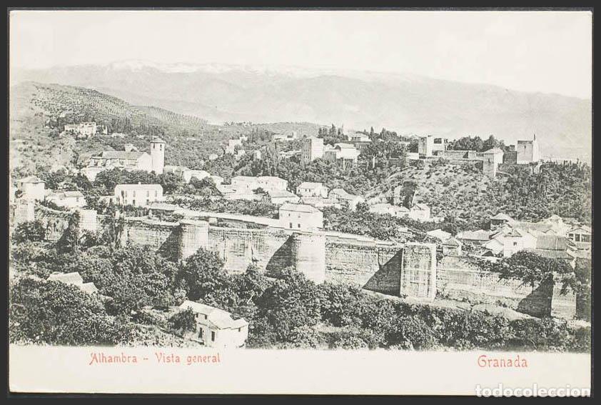 Postales: Granada. GRANADA. La Alhambra. Vista general. - Foto 1