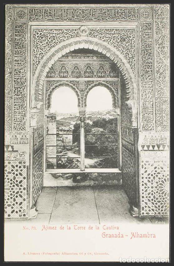 Postales: Granada. GRANADA. La Alhambra. Ajimez de la Torre de la Cautiva. - Foto 1