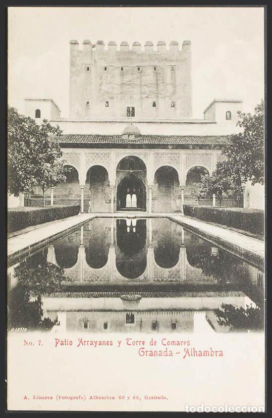 Postales: Granada. GRANADA. La Alhambra. Patio Arrayanes y Torre de Comares. - Foto 1