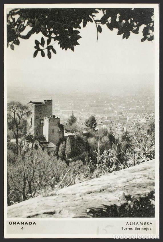 Postales: Granada. GRANADA. La Alhambra. Torres Bermejas. - Foto 1