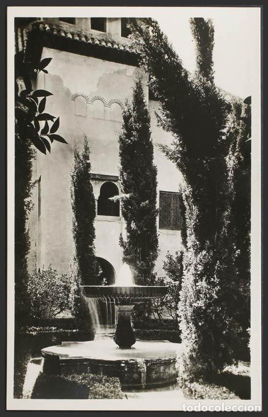Postales: Granada. GRANADA. La Alhambra. Jard&iacute;n de Lindaraja. - Foto 1