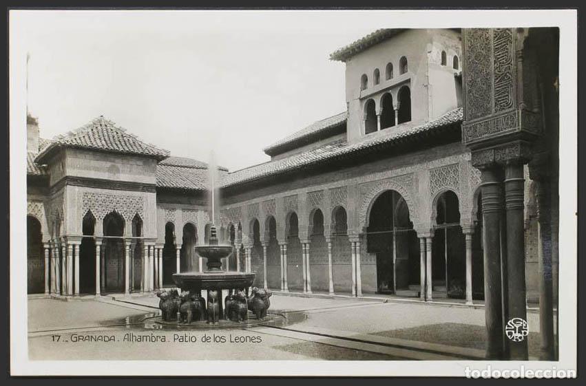 Postales: Granada. GRANADA. La Alhambra. Patio de los Leones. - Foto 1