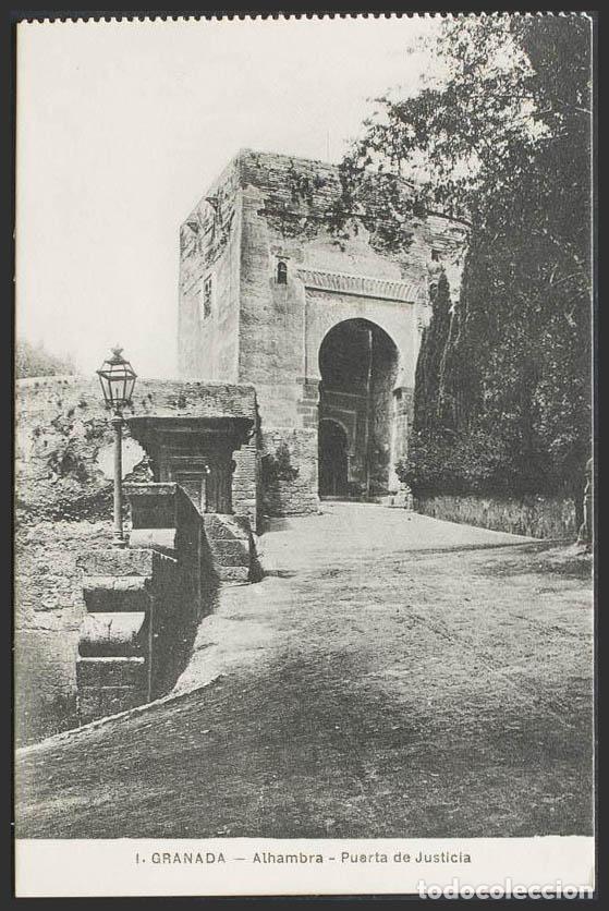 Postales: Granada. GRANADA. La Alhambra. Puerta de Justicia. - Foto 1