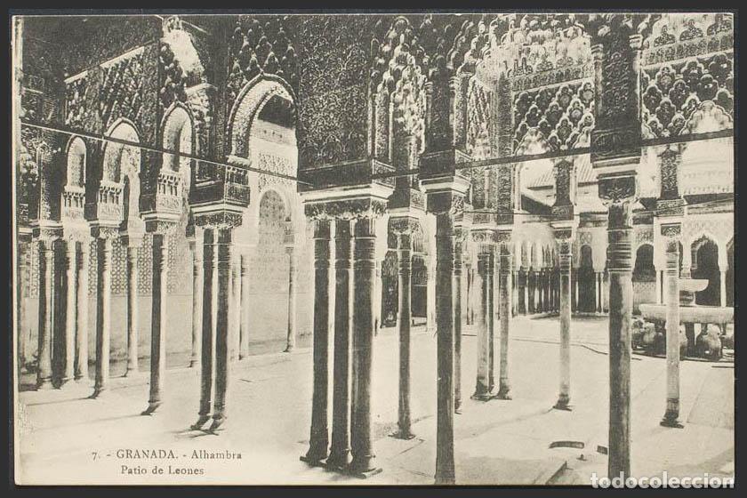 Postales: Granada. GRANADA. La Alhambra. Patio de los Leones. - Foto 1