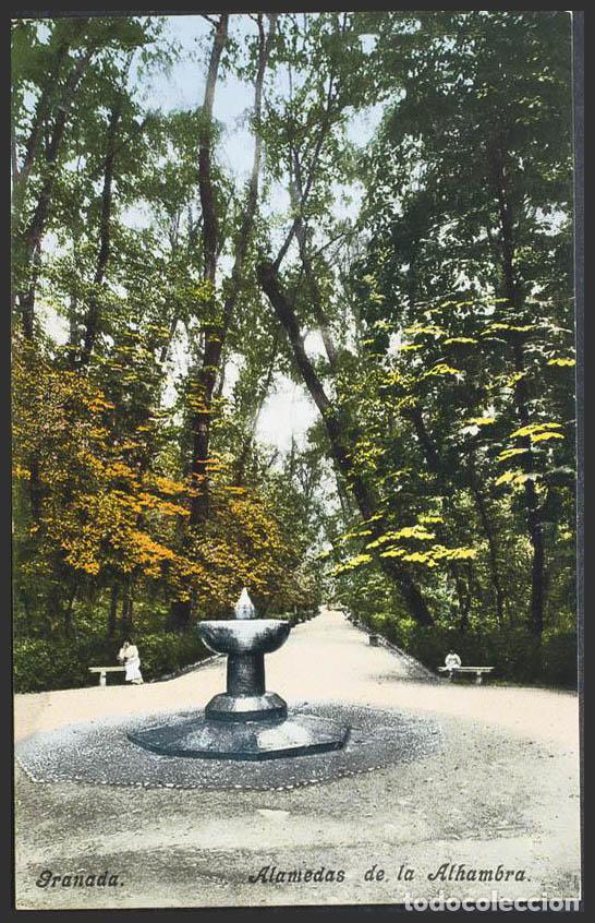 Postales: Granada. GRANADA. La Alhambra. Alamedas de la Alhambra. - Foto 1