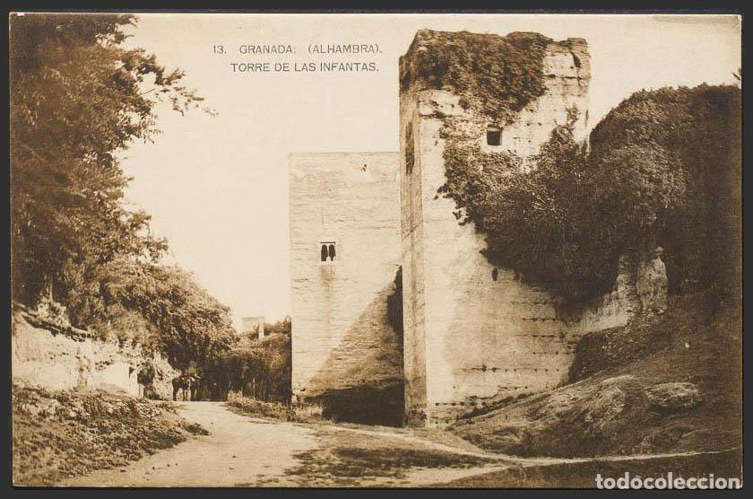 Postales: Granada. GRANADA. La Alhambra. Torre de las Infantas. - Foto 1