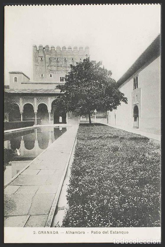 Postales: Granada. GRANADA. La Alhambra. Patio del Estanque. - Foto 1