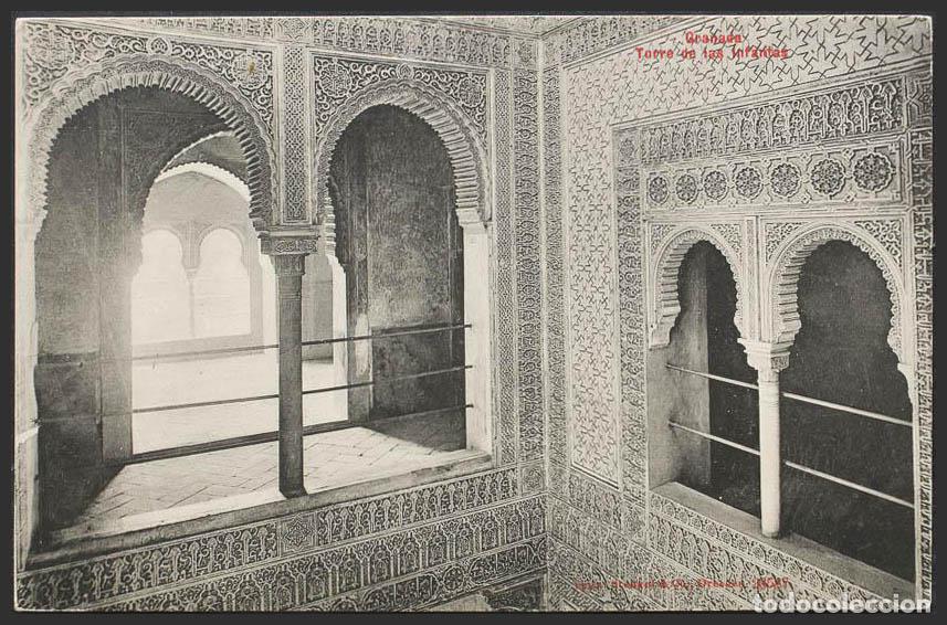 Postales: Granada. GRANADA. La Alhambra. Torre de las Infantas. - Foto 1
