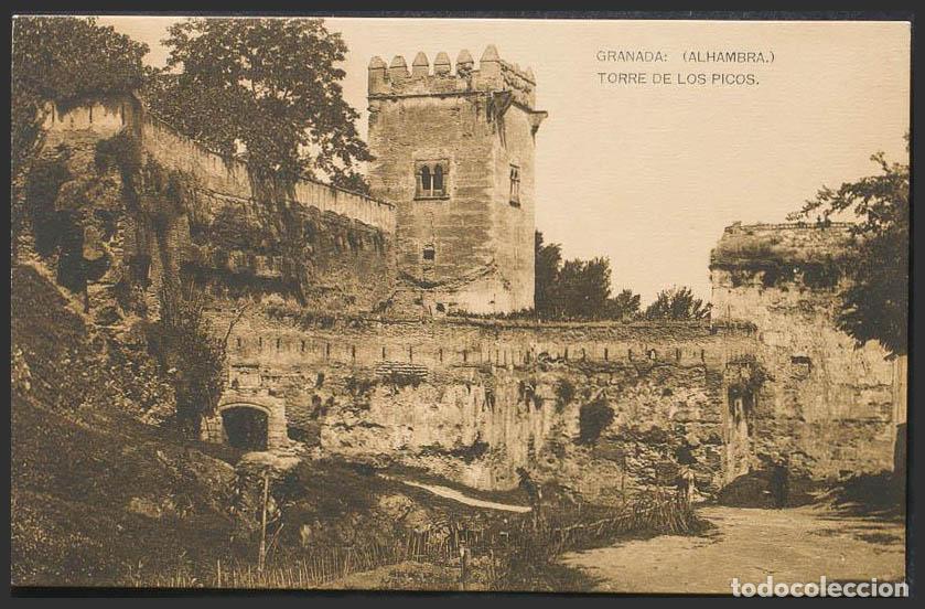Postales: Granada. GRANADA. La Alhambra. Torre de los Picos. - Foto 1