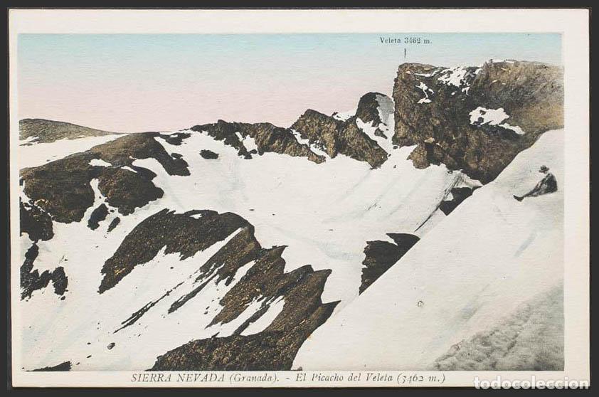 Postales: Granada. GRANADA. Sierra Nevada. Picacho del Veleta. - Foto 1