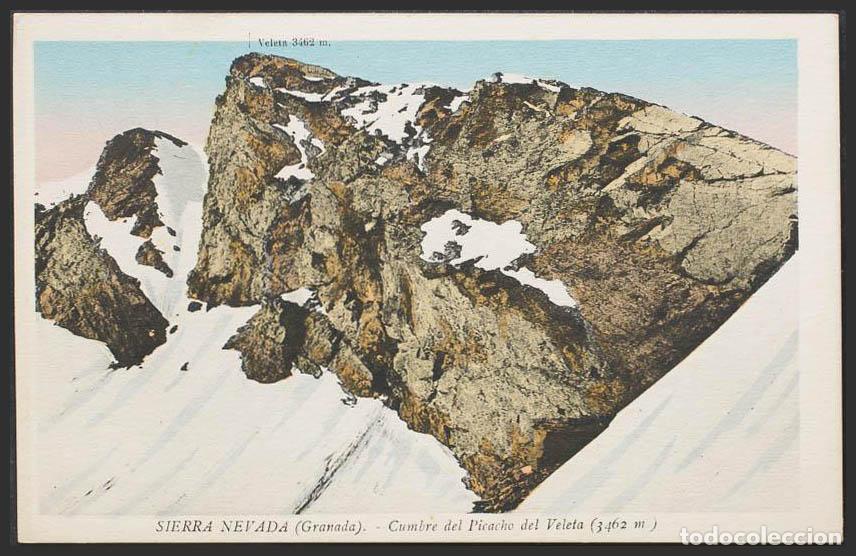 Postales: Granada. GRANADA. Sierra Nevada. Cumbre del Picacho del Veleta. - Foto 1