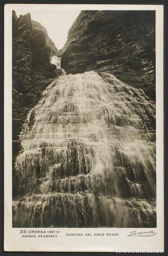 Postales: Huesca. ORDESA. Cascada del rio Soaso. - Foto 1