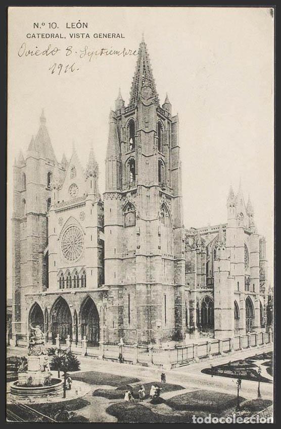 Postales: Le&oacute;n. LEON. Catedral. - Foto 1