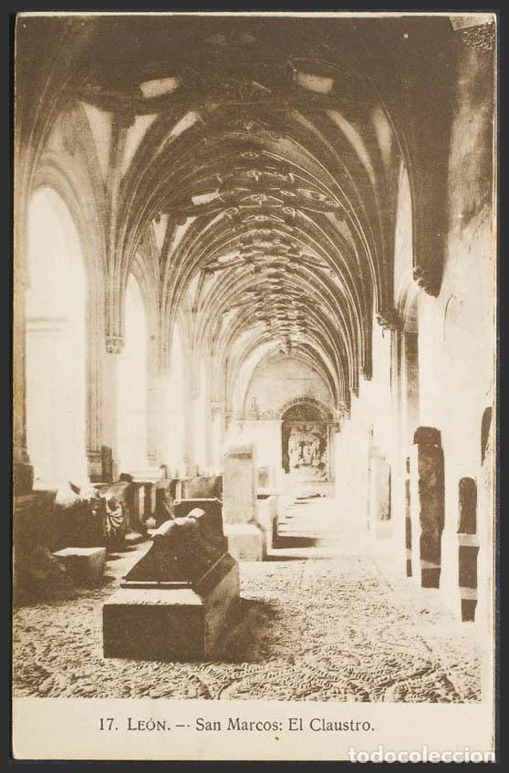 Postales: Le&oacute;n. LEON. San Marcos. Claustro. - Foto 1