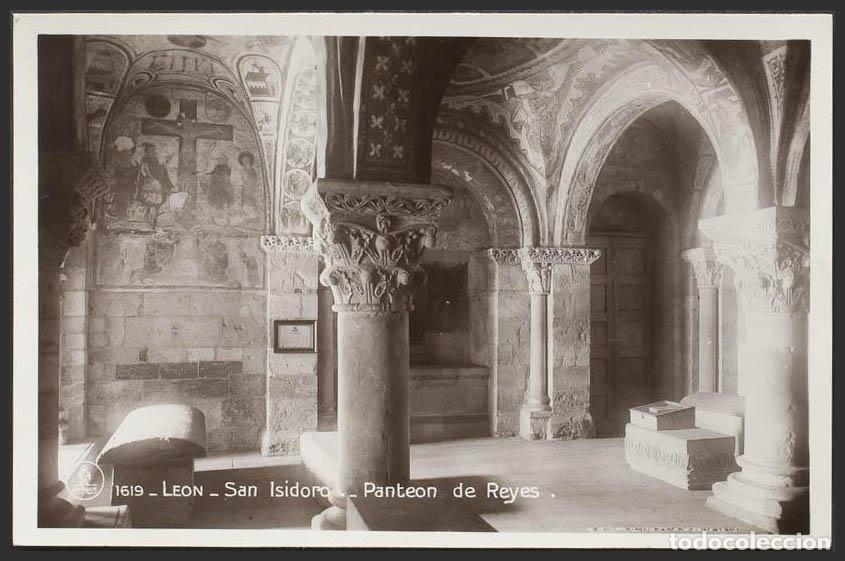 Postales: Le&oacute;n. LEON. San Isidoro. Pante&oacute;n de Reyes. - Foto 1