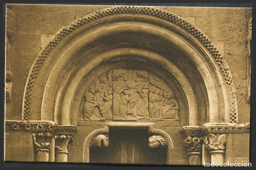 Postales: Le&oacute;n. LEON. San Isidoro. Puerta del Perd&oacute;n. Detalle. - Foto 1