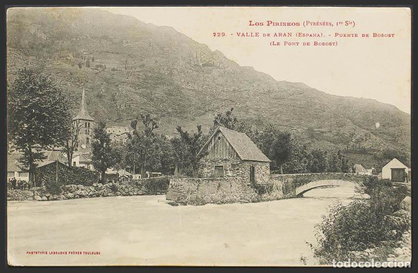 Postales: L&eacute;rida. VALLE DE ARAN. BOSOST. - Foto 1