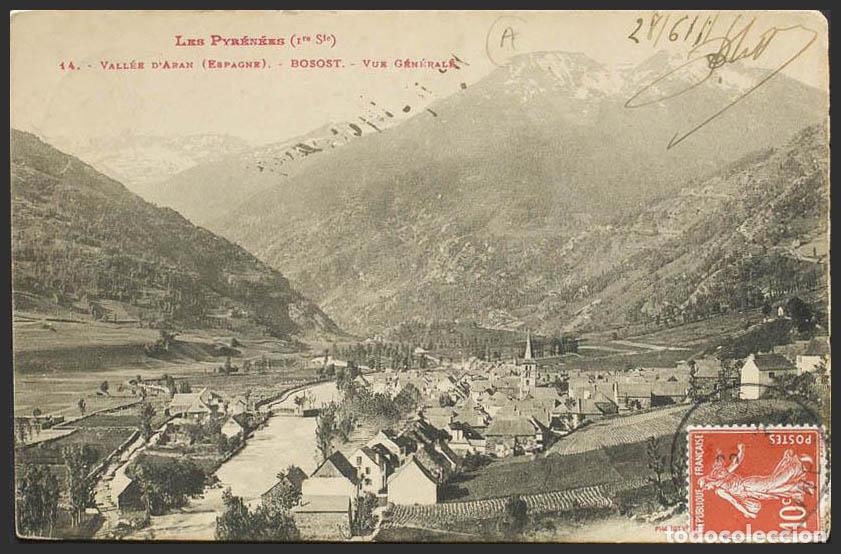 Postales: L&eacute;rida. VALLE DE ARAN. BOSOST. - Foto 1