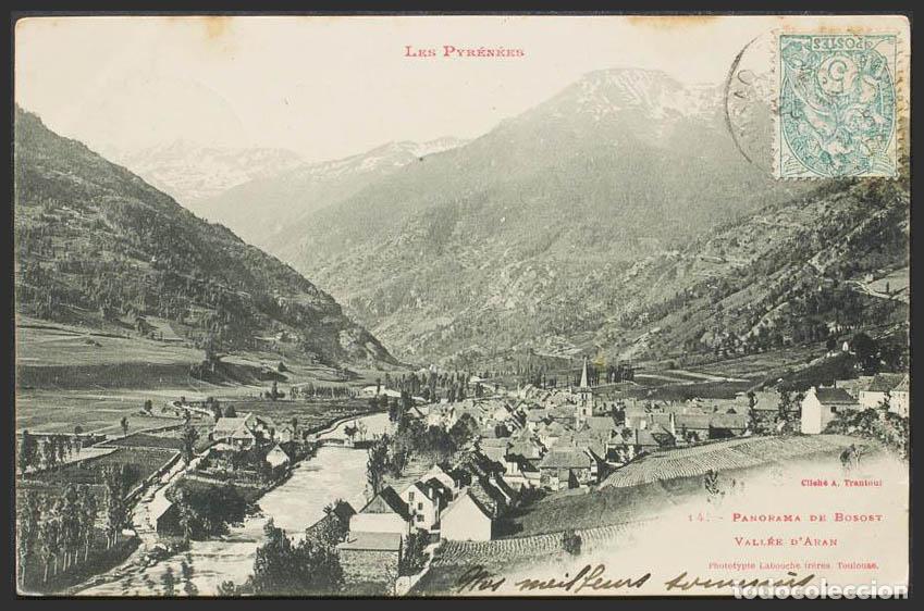 Postales: L&eacute;rida. VALLE DE ARAN. BOSOST. - Foto 1