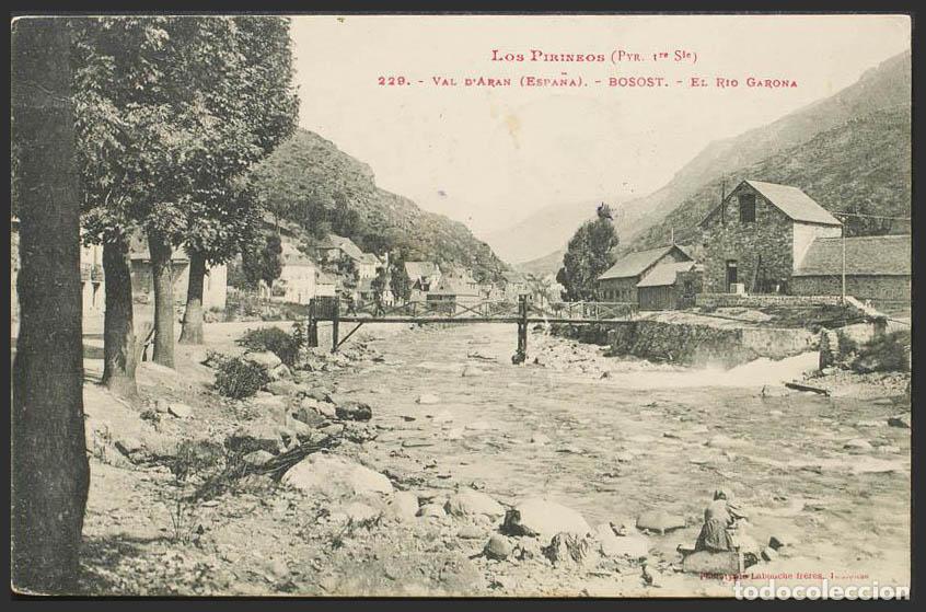 Postales: L&eacute;rida. VALLE DE ARAN. BOSOST. - Foto 1