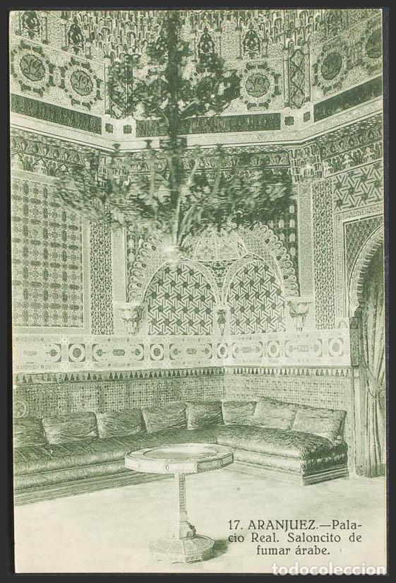 Postales: Madrid. ARANJUEZ. Palacio Real. Gabinete &aacute;rabe. - Foto 1