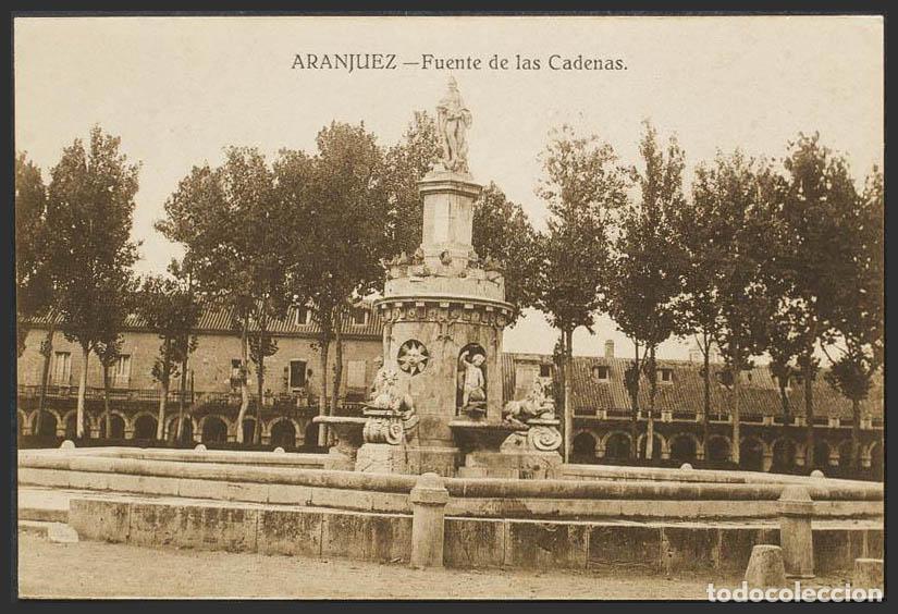 Postales: Madrid. ARANJUEZ. Fuente de las cadenas. - Foto 1