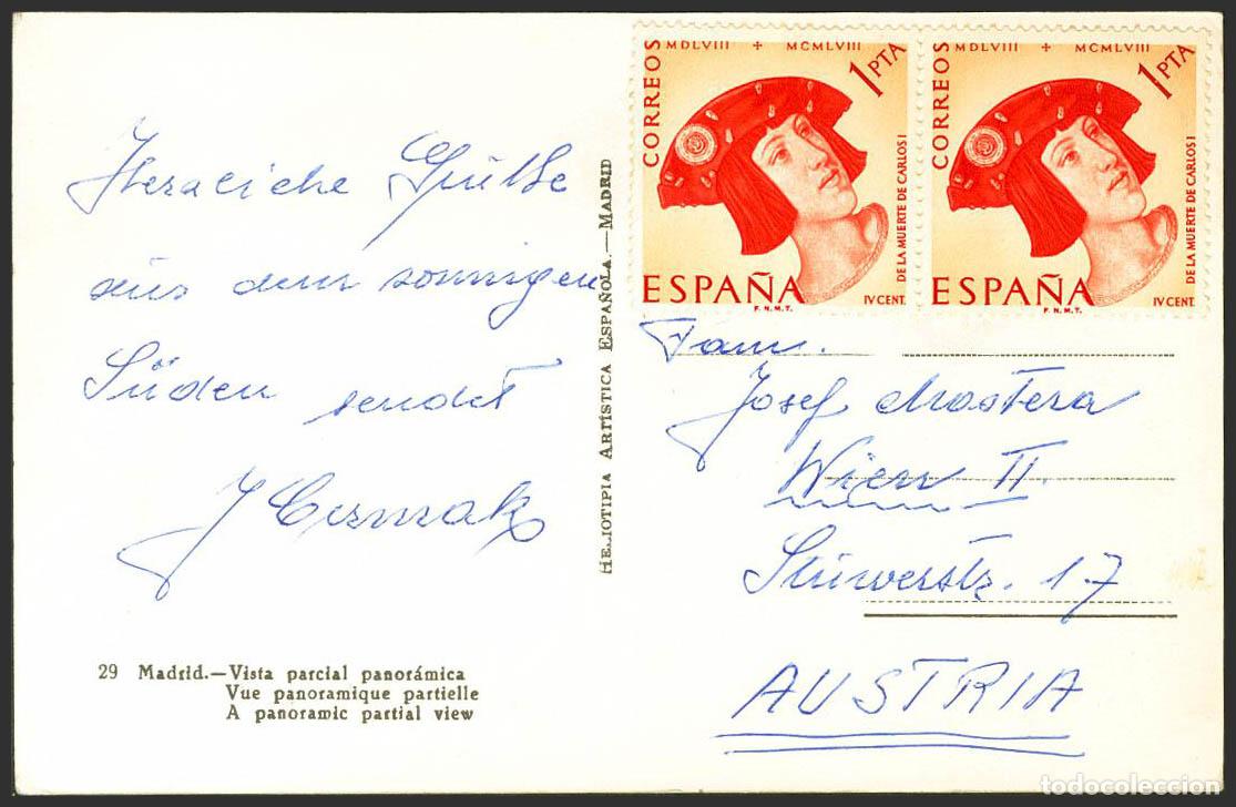 Postales: Madrid. MADRID. Vista parcial. - Foto 2