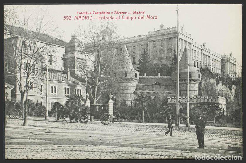 Postales: Madrid. MADRID. Entrada al Campo del Moro. - Foto 1