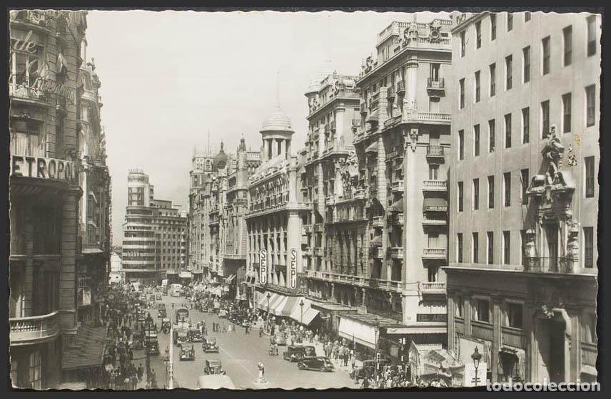 Postales: Madrid. MADRID. Avenida de Jose Antonio. - Foto 1