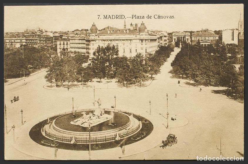 Postales: Madrid. MADRID. Plaza de C&aacute;novas. - Foto 1