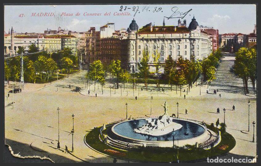 Postales: Madrid. MADRID. Plaza de C&aacute;novas. - Foto 1