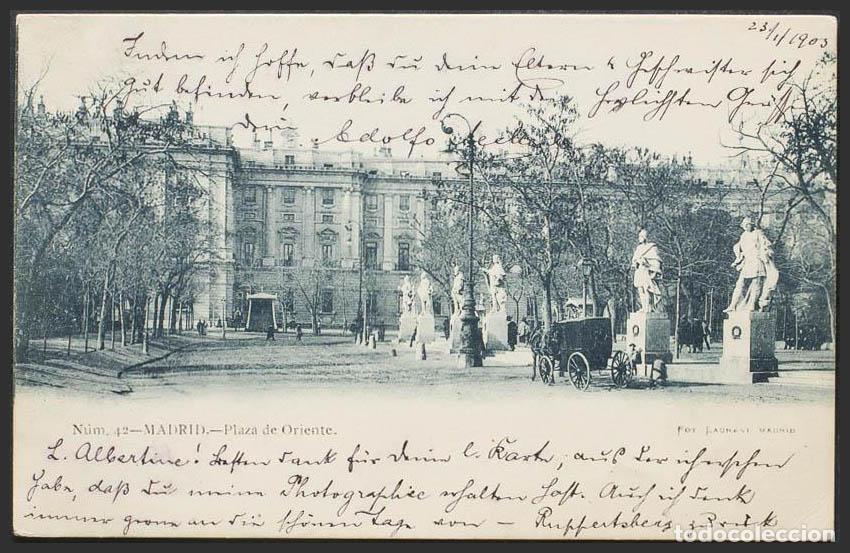 Postales: Madrid. MADRID. Plaza de Oriente. - Foto 1