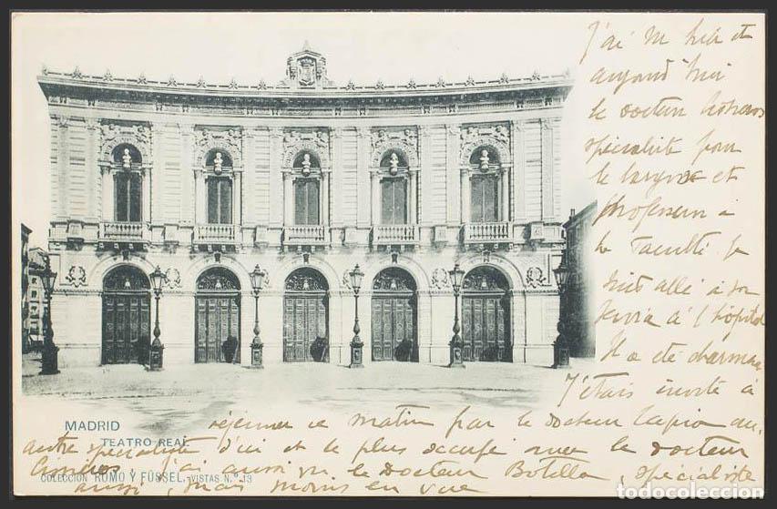 Postales: Madrid. MADRID. Teatro Real. - Foto 1